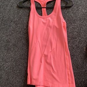 Lululemon pink yoga racer back